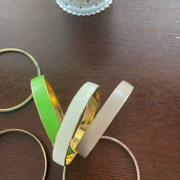 JCrew enamel bangle bracelets .. assoc size and color - Picture 3 of 3